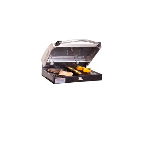 camp chef stainless steel barbecue grill box for 3-burner stoves|camp chef deluxe grill box.